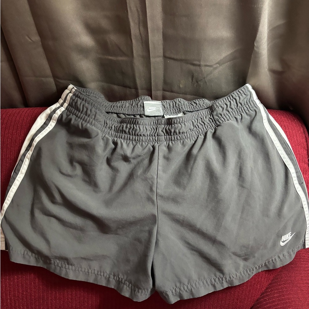 Nike Women's Athletic Shorts in Dark Gray
